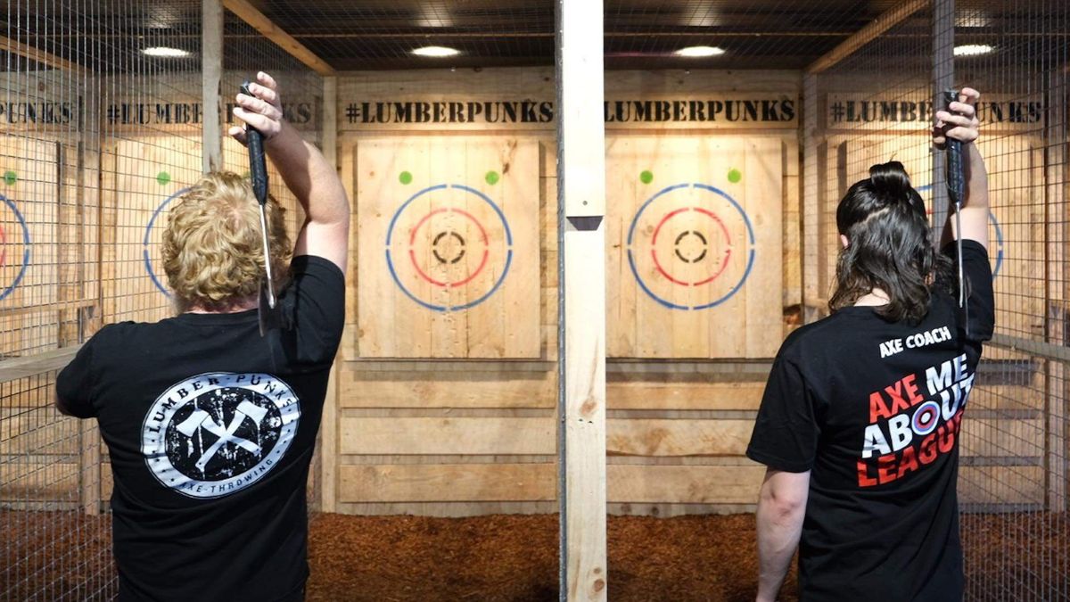 Lumber Punks Axe Throwing - Hero image