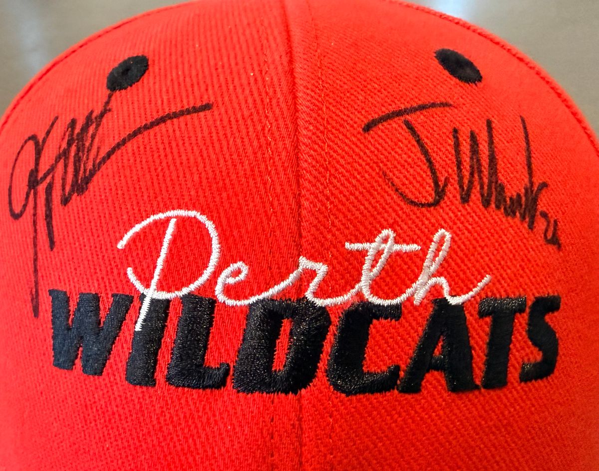 Signed Perth Wildcats Hat - Hero image