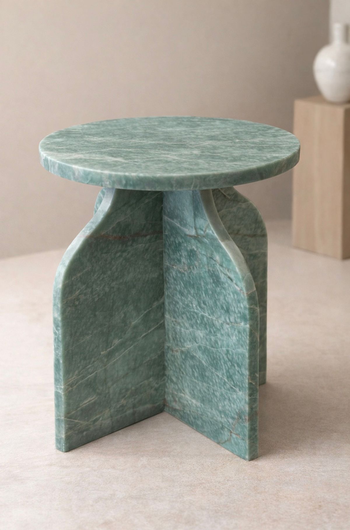 Euro Marble Petra Side Table - Hero image