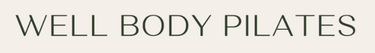 Well Body Pilates - Logo