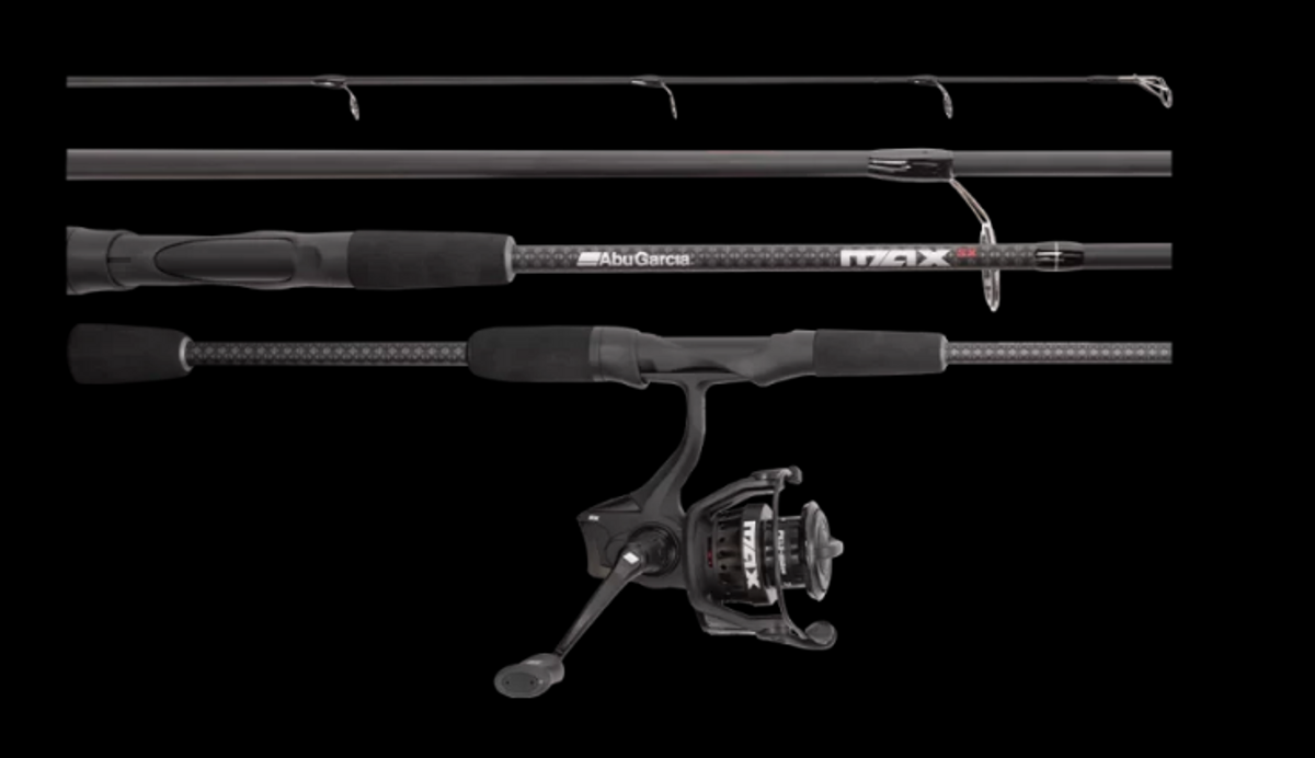 Abu Garcia MaxSX 6000 Rod and Reel Combo Paired with the Penn Reel Cover - Hero image