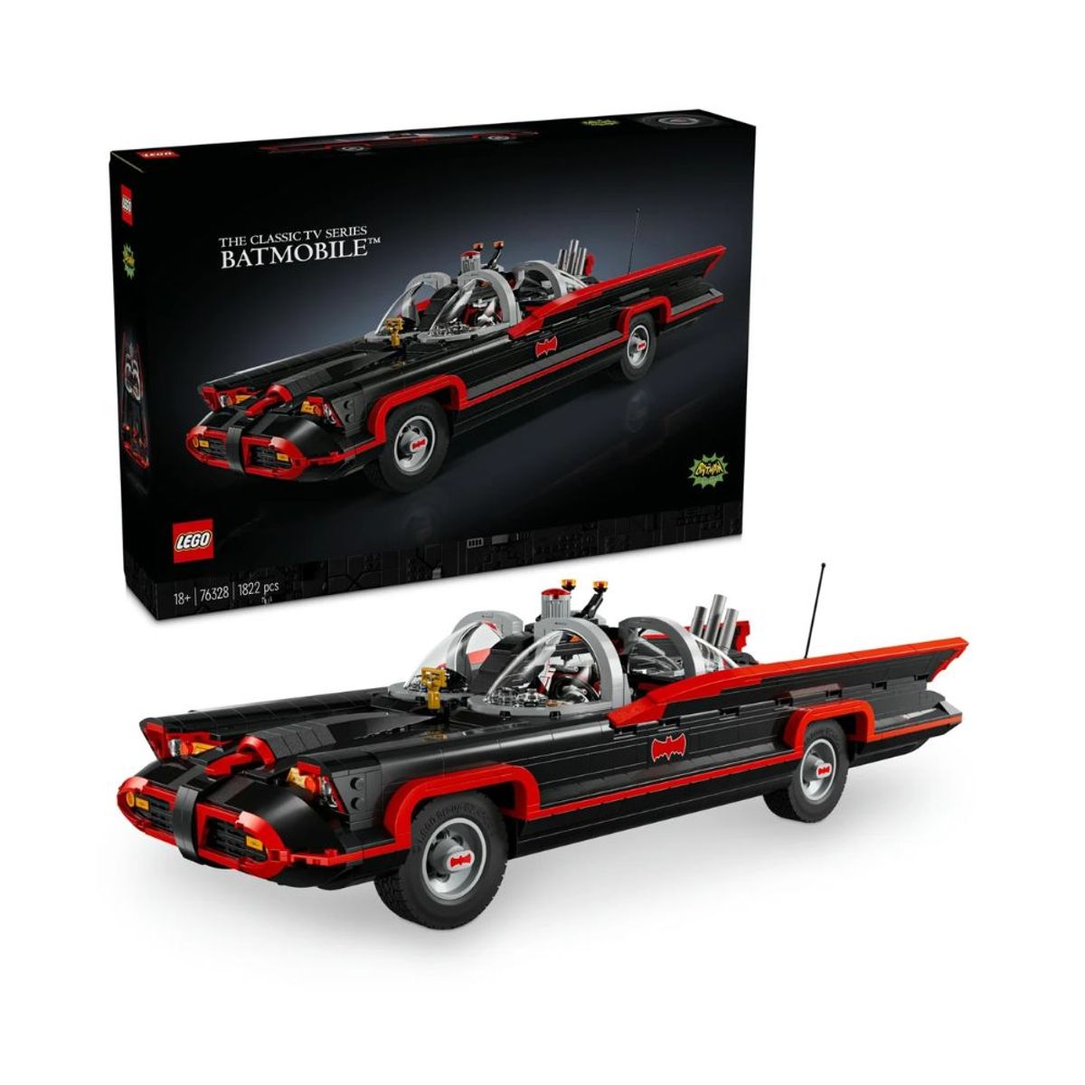 LEGO® Super Heroes DC Batman: The Classic TV Series Batmobile 76328 - Hero image
