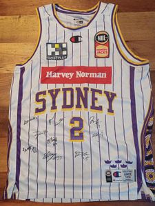 Sydney Kings Signed Singlet 2024- 2025 Season - Hero Image