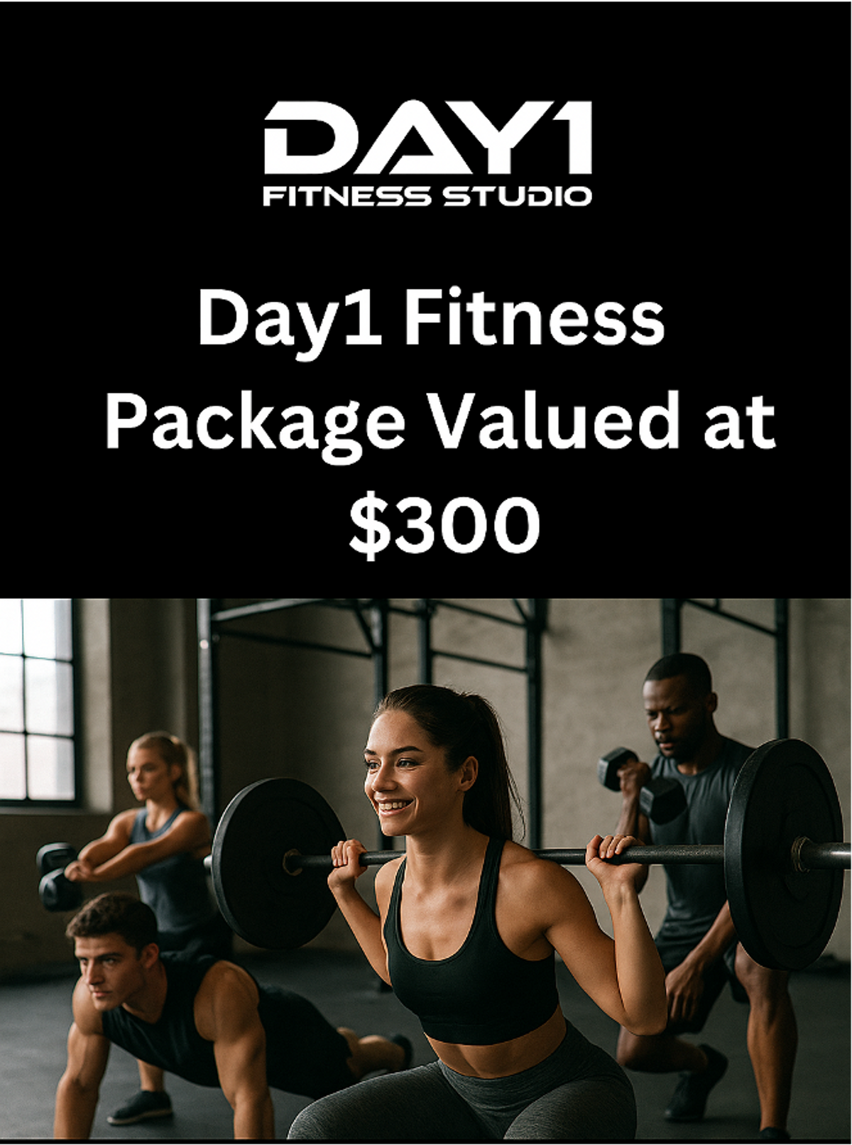 Day 1 Fitness Package - Hero image