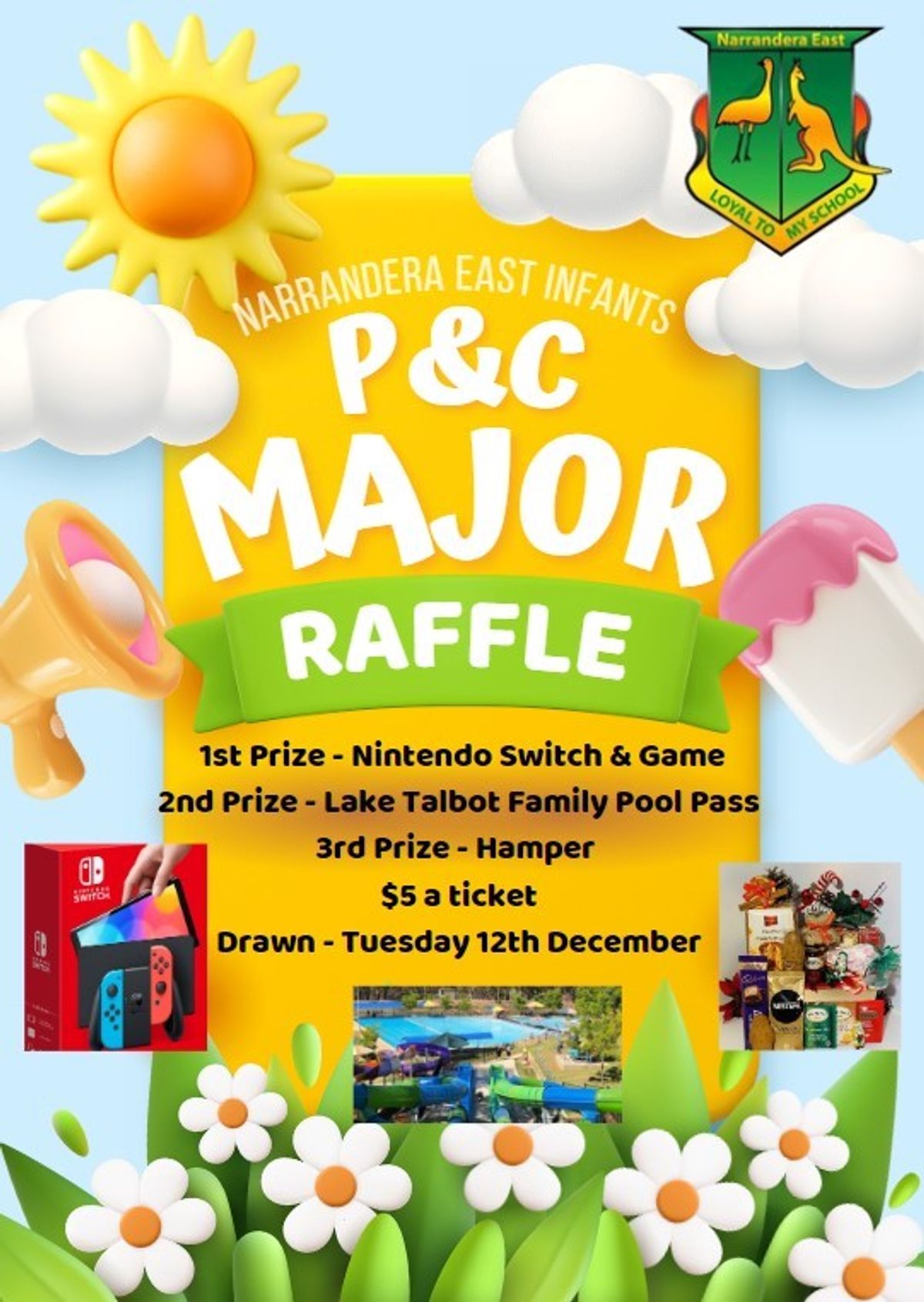 Narrandera East Infants P&C Raffle 2023