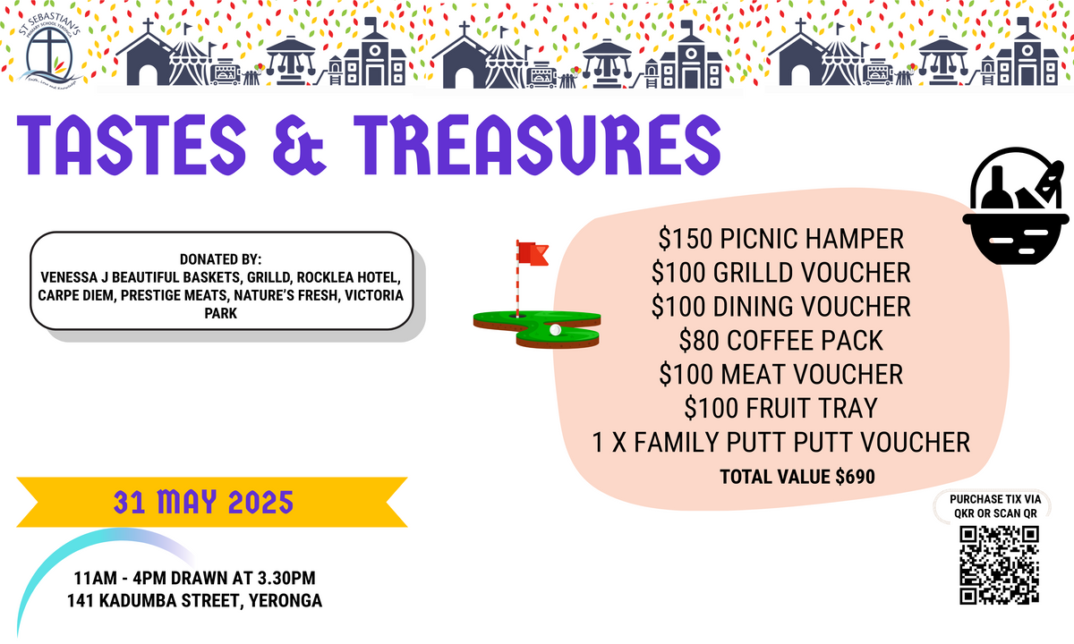 Tastes & Treasures - Hero image