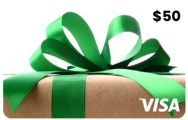 $50 Visa Gift Card - Hero Image