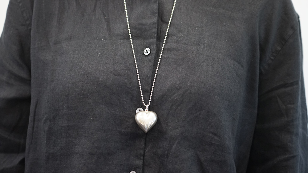 Silver Heart Necklace from Meritis Giftware - Image 1
