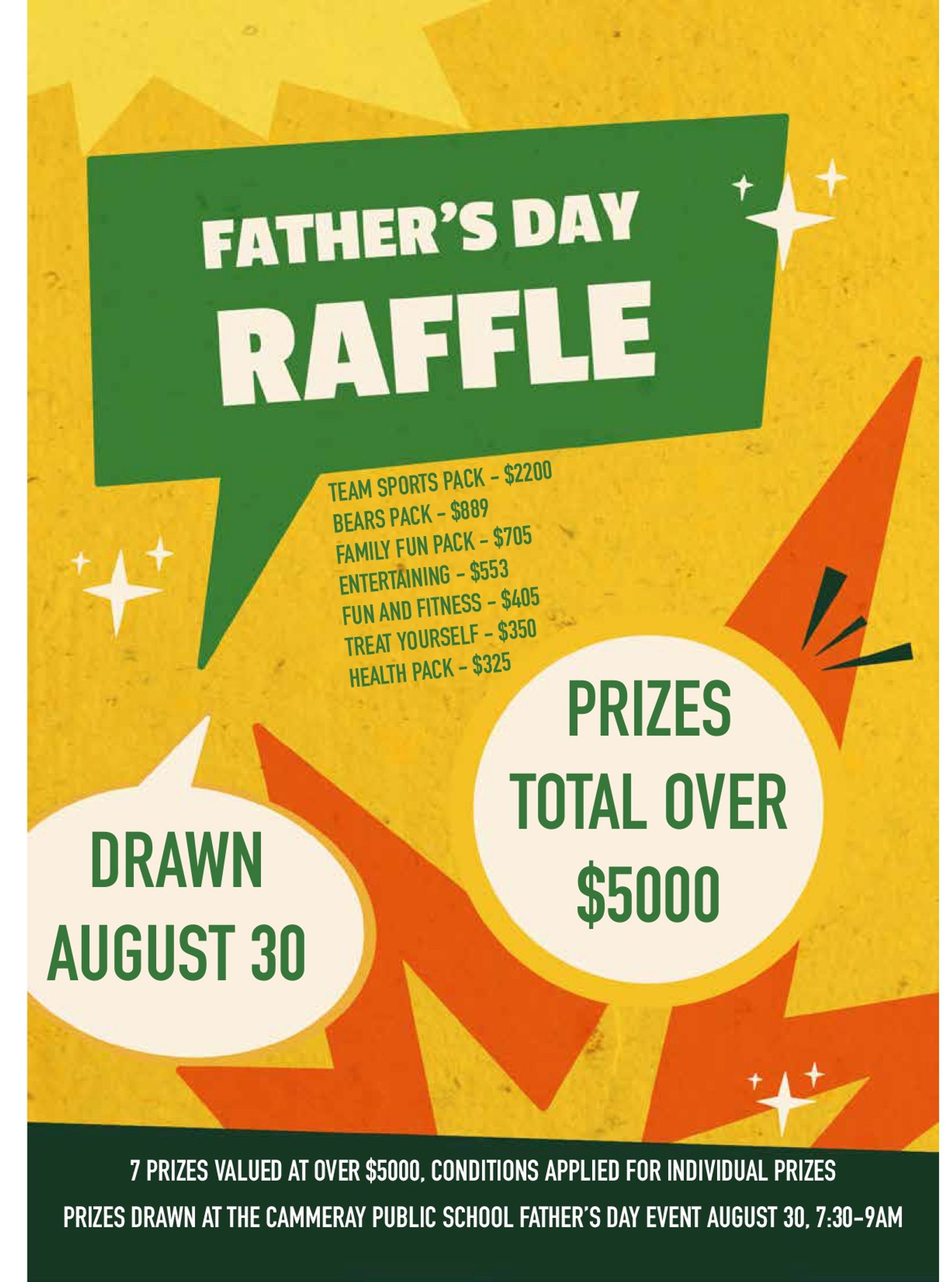 Farthers Day Raffle Image Fathers & Carers Day Raffle 2024