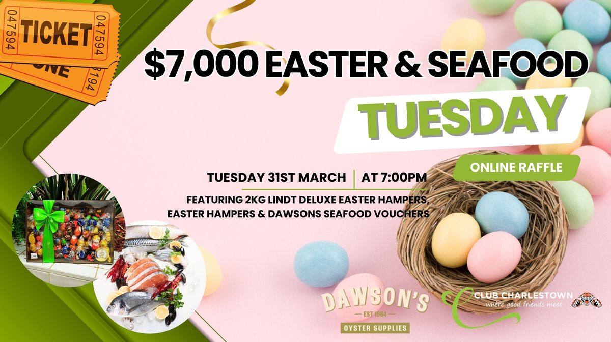Australia Fish Raffle RaffleTix | $7000 Easter & Seafood Online Raffle