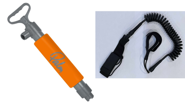 Stellar Paddle Leash and Palm Kayak Bilge Pump - Hero Image