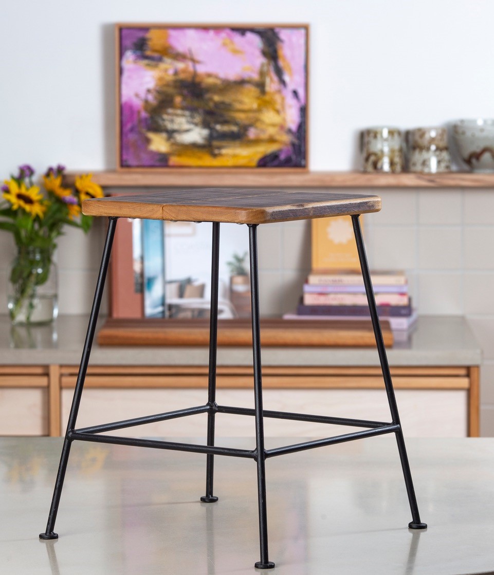 Low Stool By Archer Industrial/ Archer The Store - Image 1