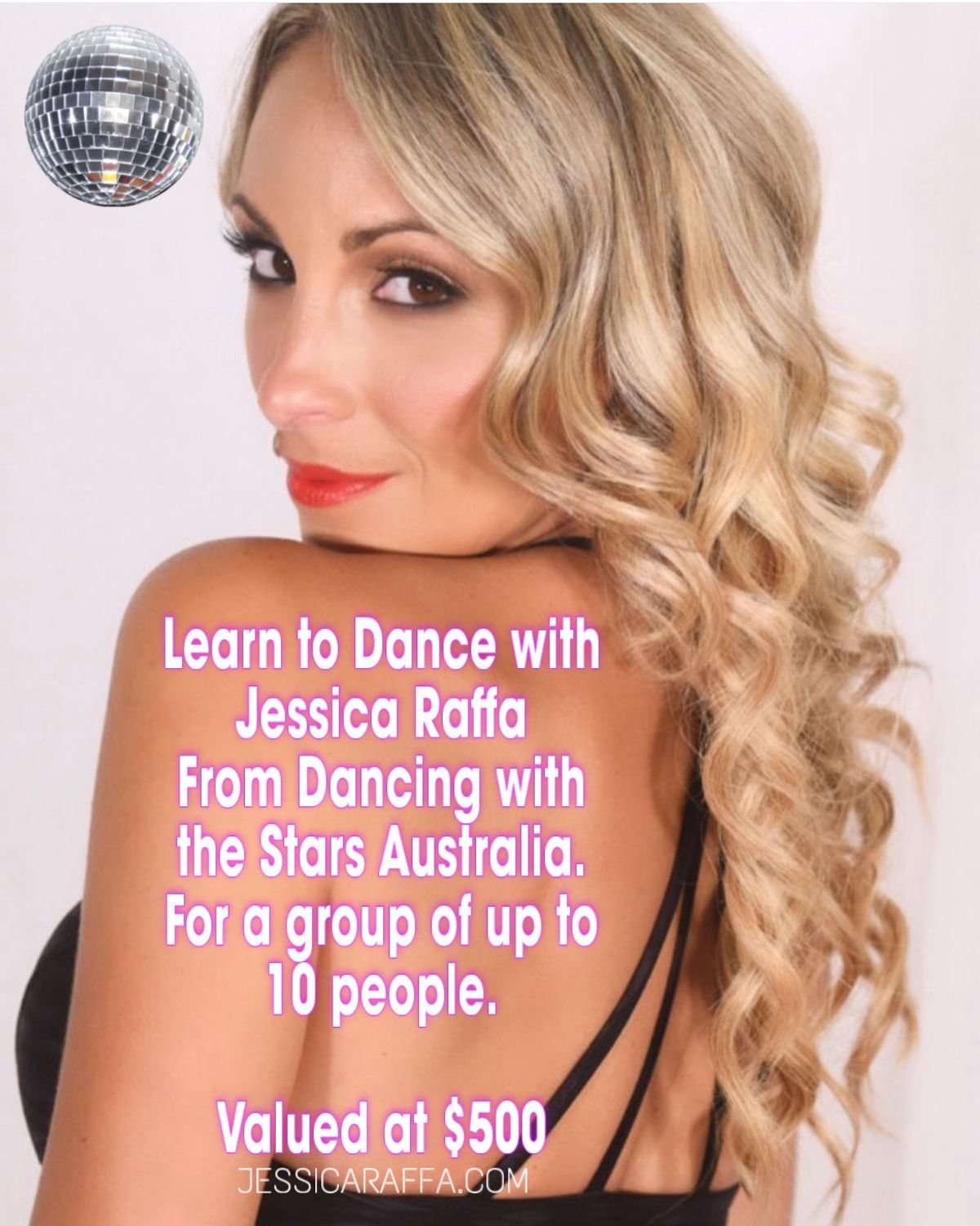 Private Latin Dance Session for 10 People with Jessica Raffa from 'Dancing With The Stars' - Hero image