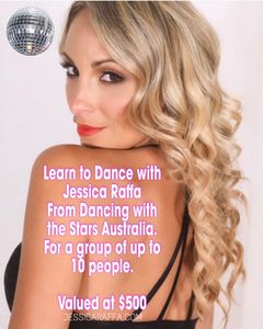 Private Latin Dance Session for 10 People with Jessica Raffa from 'Dancing With The Stars' - Hero Image