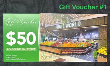 Fruit World Gift Voucher - Hero Image