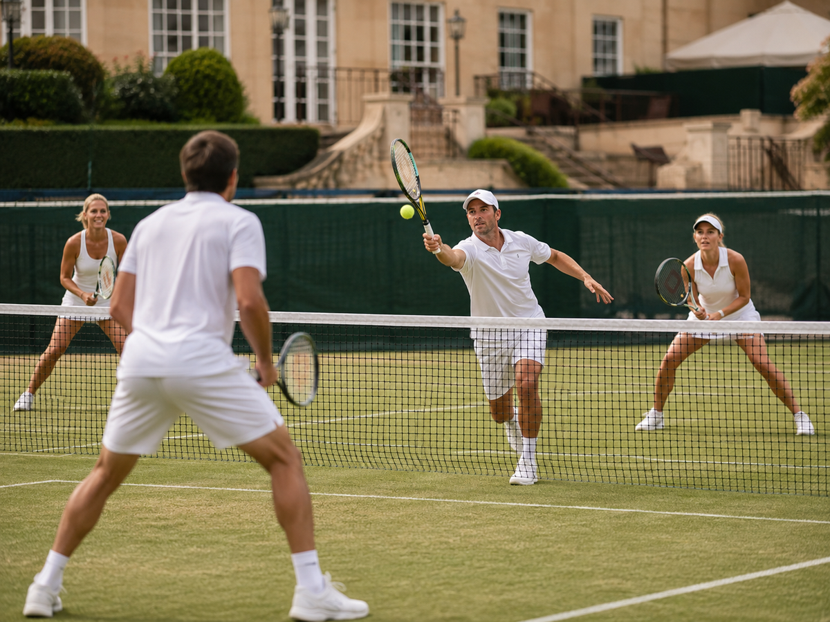 Play a doubles with Tennis Legends (Women) - Hero image
