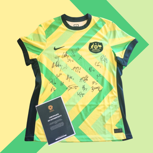 Matildas 2025 Signed National Team Jersey - Hero Image