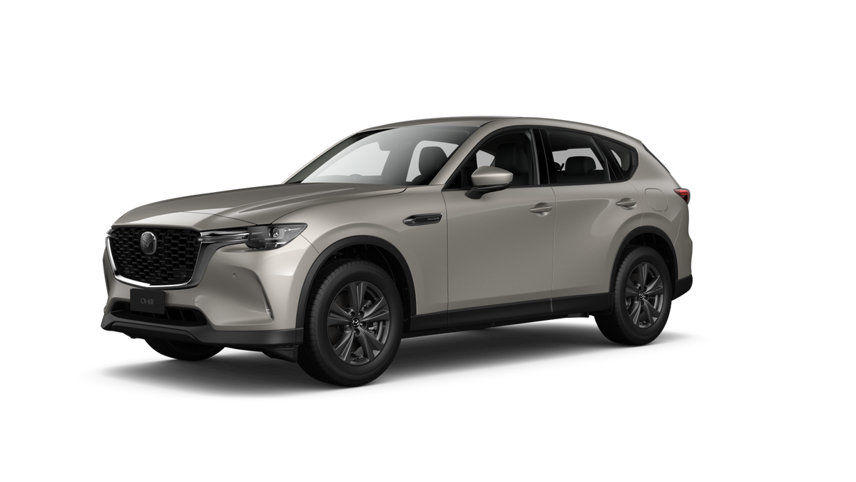 Mazda CX-60 Evolve - Platinum Quartz - Hero image