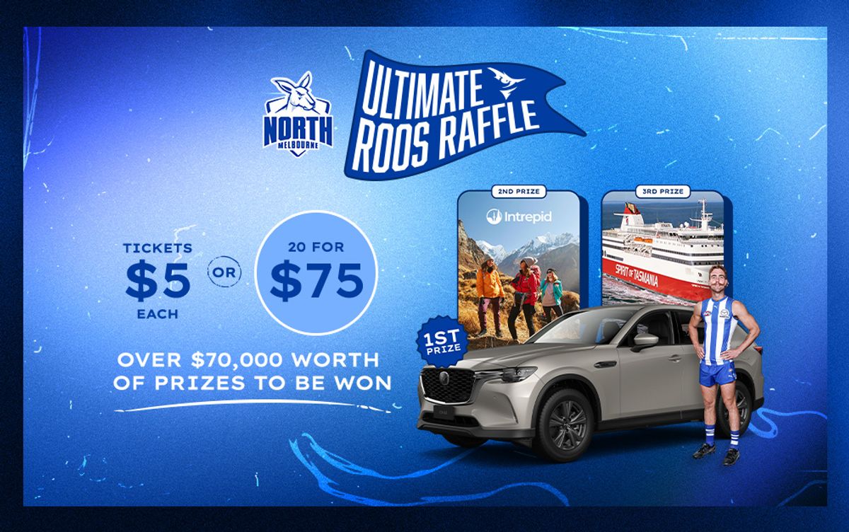 Ultimate Raffle 2025 Ultimate Roos Raffle