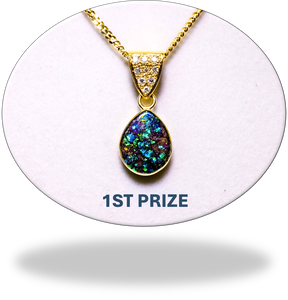 Handmade 18 karat Gold Pendant - Hero Image