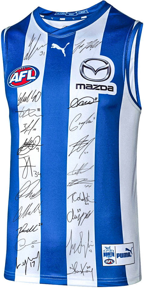2023 AFL Team-Signed Guernsey - Image 1