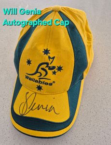Wallaby (#835) Will Genia Autographed Wallabies Cap - Hero Image