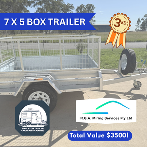 Box Trailer 7 x 5 - Hero Image