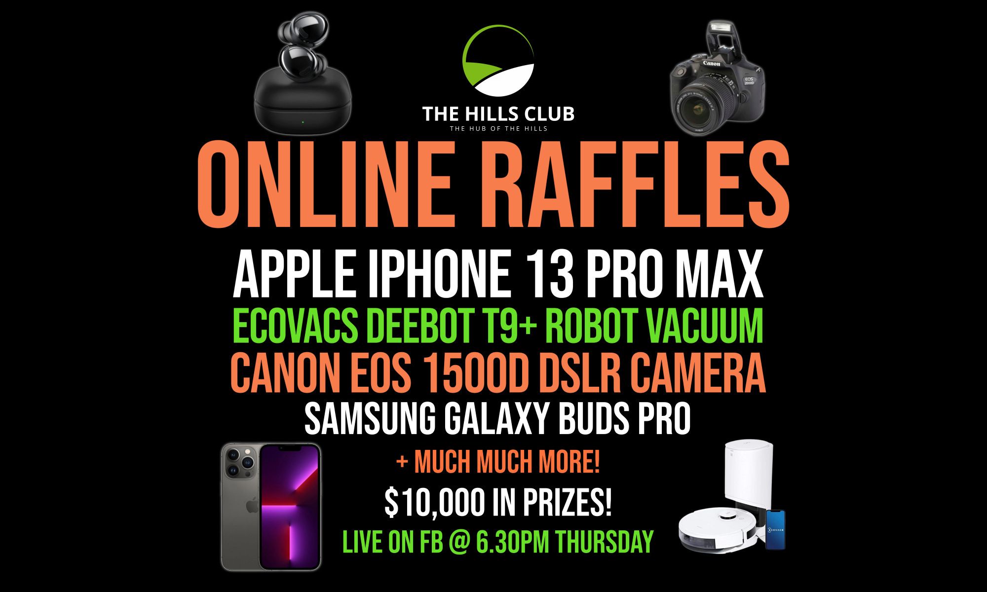 Thursday Raffle 21/04/2022 6.30PM