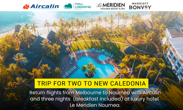Two return tickets to Noumea plus three nights' accommodation at a luxury hotel - Hero Image