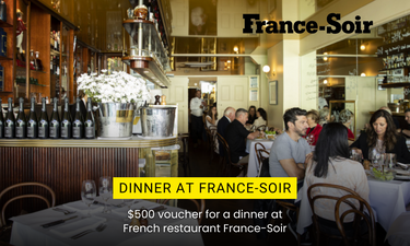 Dinner at leading French restaurant France Soir - Hero Image
