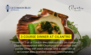 Le Cordon Bleu Melbourne - Three-course dinner for two - Hero Image