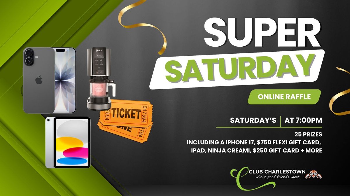Tuesday Raffle RaffleTix | Super Saturday Online Raffle
