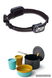 Sea to Summit Cook Set + Black Diamond Headlamp - Hero Image