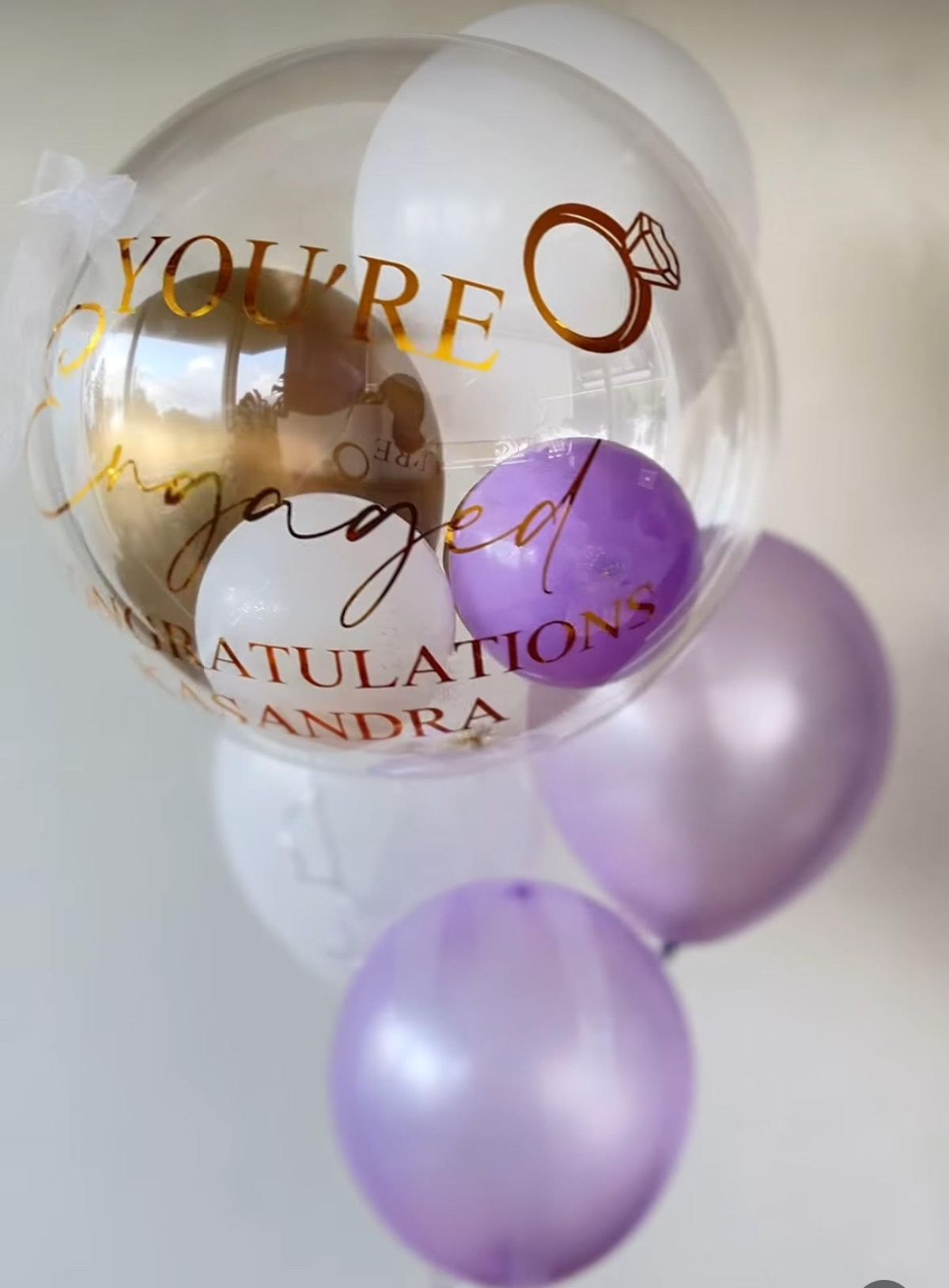 Balloon Bouquet Setup - 100% Natural - Vivid Memories - Hero image