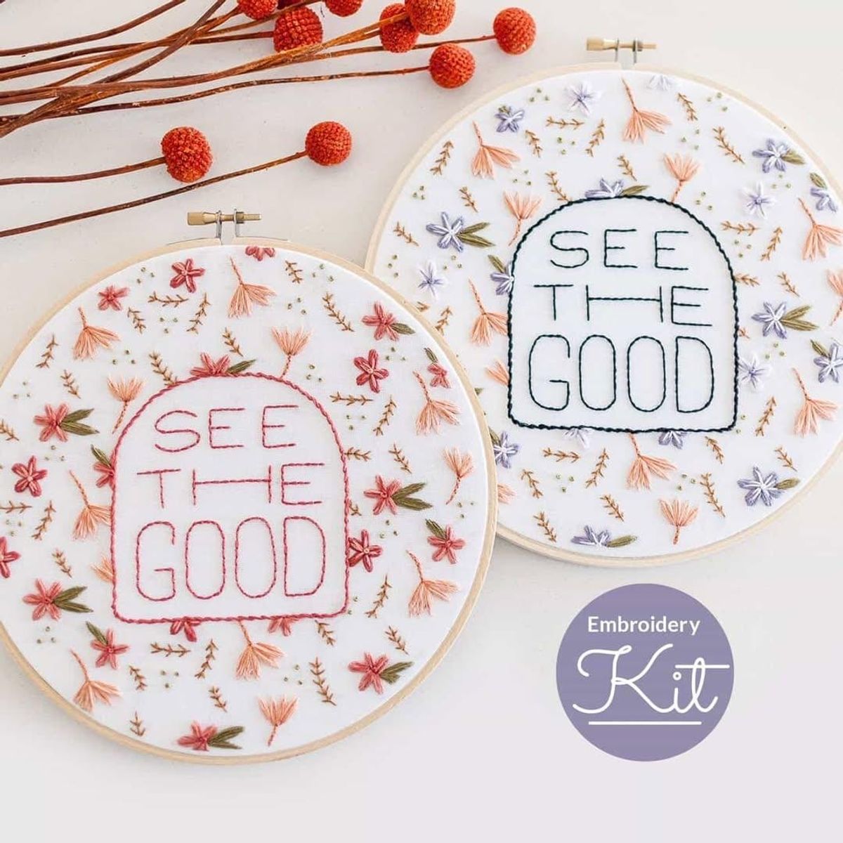 Embroidery Kit by Little Lane Workshops - Hero image