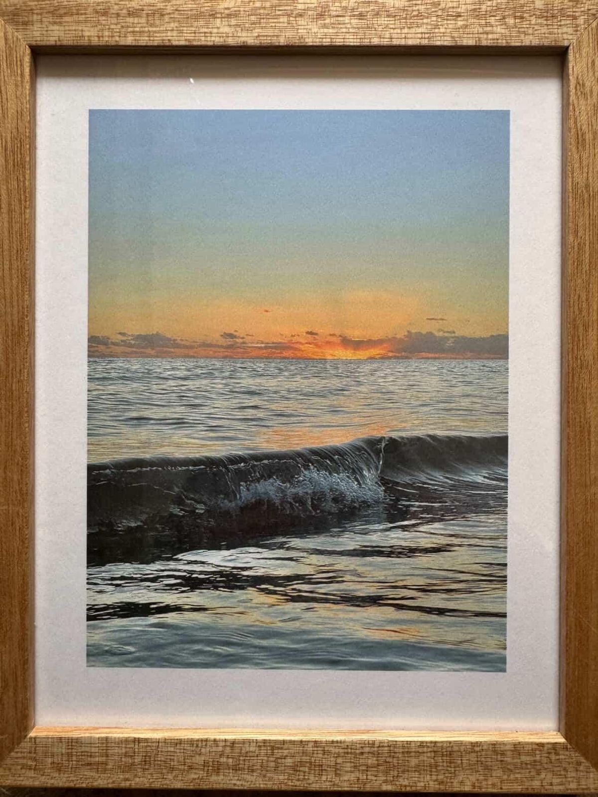 Susan Whitby Photography - 9” x 11” framed ocean sunrise print - Hero image