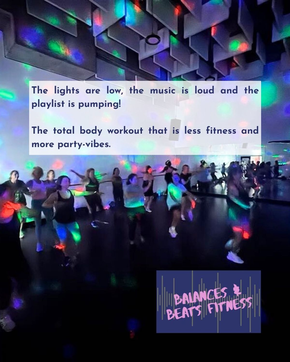 1 x Pass to Party-vibes fitness classes - Balance & Beats - Hero image