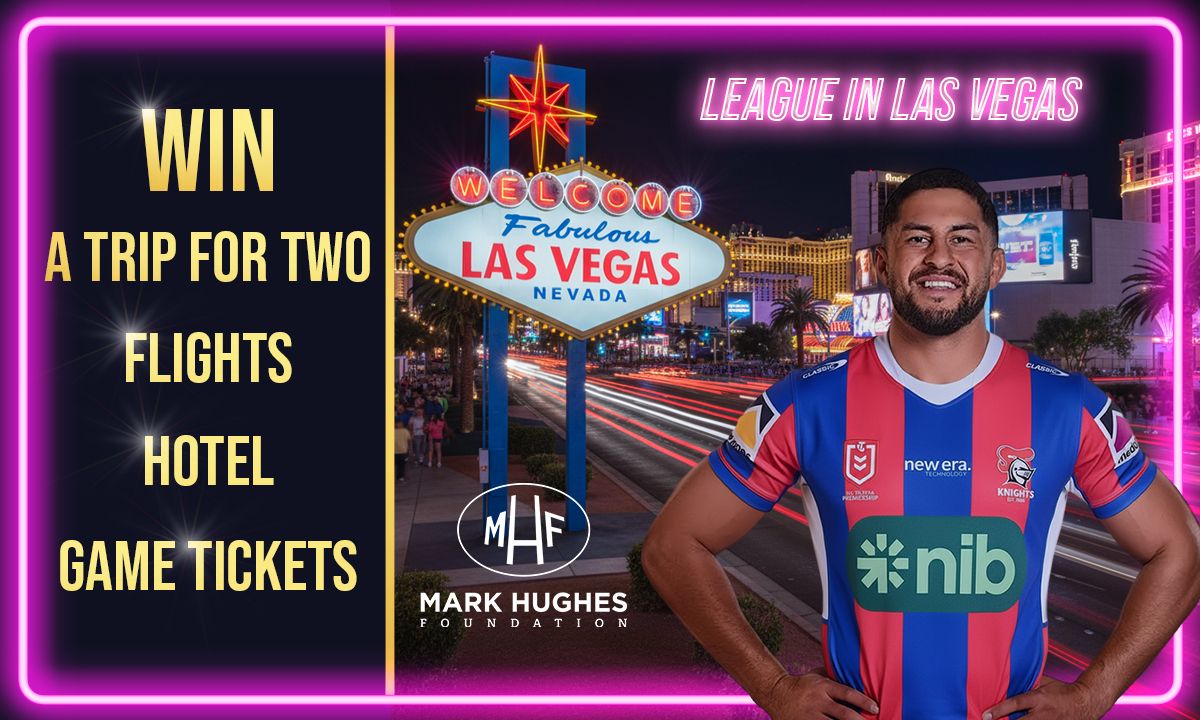 A Trip for Two to the 2026 NRL Season Opener in Vegas - Hero image
