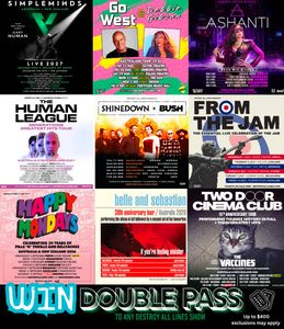 Destroy All Lines 2 x Concert Tickets - Hero Image