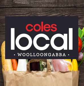 COLES LOCAL WOOLLOONGABBA - Logo