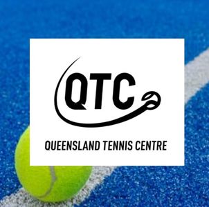 QTC QUEENSLAND TENNIS CENTRE - Logo