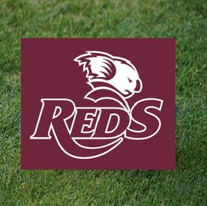 QRU QUEENSLAND REDS - Logo