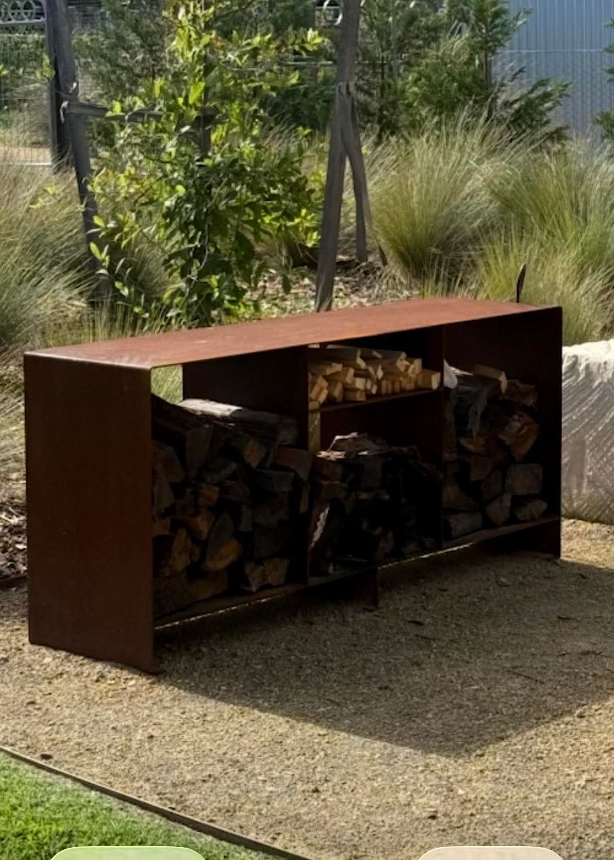 Custom Design and Made Woodfire Storage Unit - Hero image