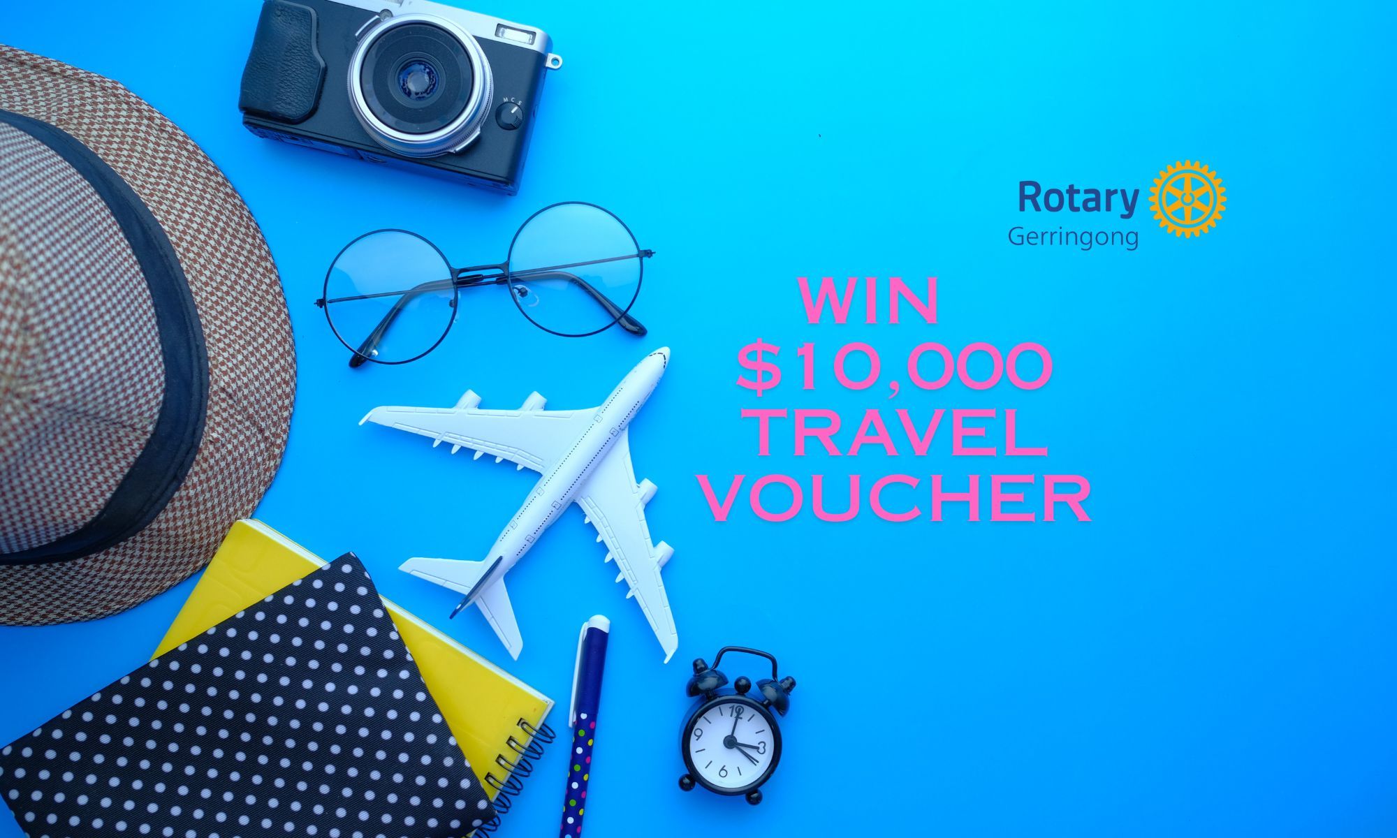 Travel Raffle RaffleTix | $10,000 Travel Voucher Raffle