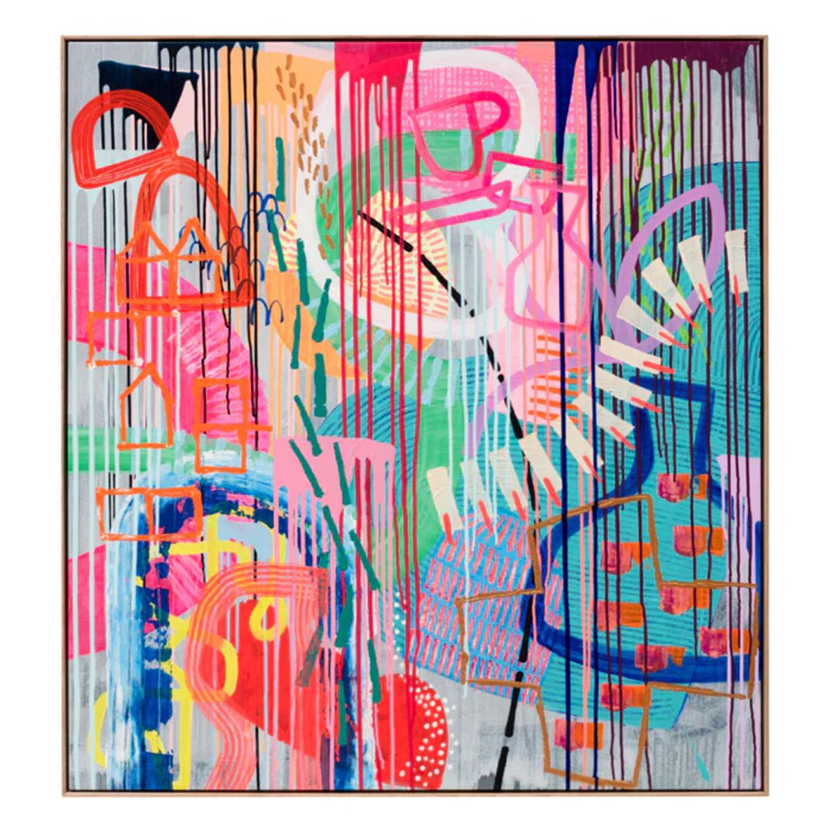 Tiff Manuell Original Painting - A Life of Spontaneity - Hero image