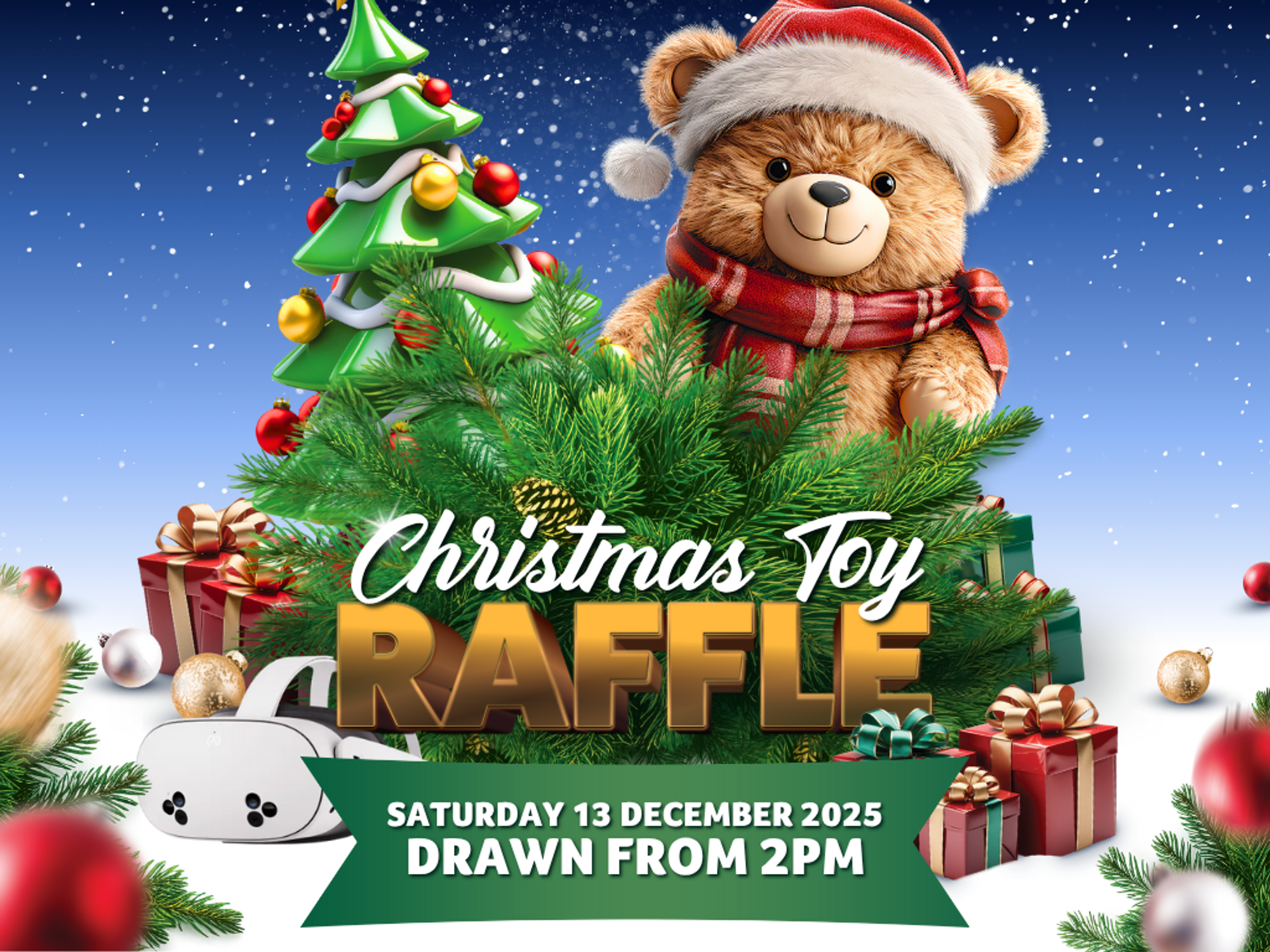 RaffleTix | THE BUFFS CLUB CHRISTMAS TOY RAFFLE 2025