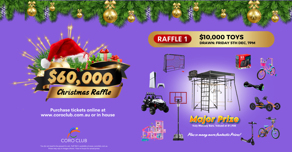 RaffleTix | Raffle 1 $10,000 Christmas Toy Raffle 2025