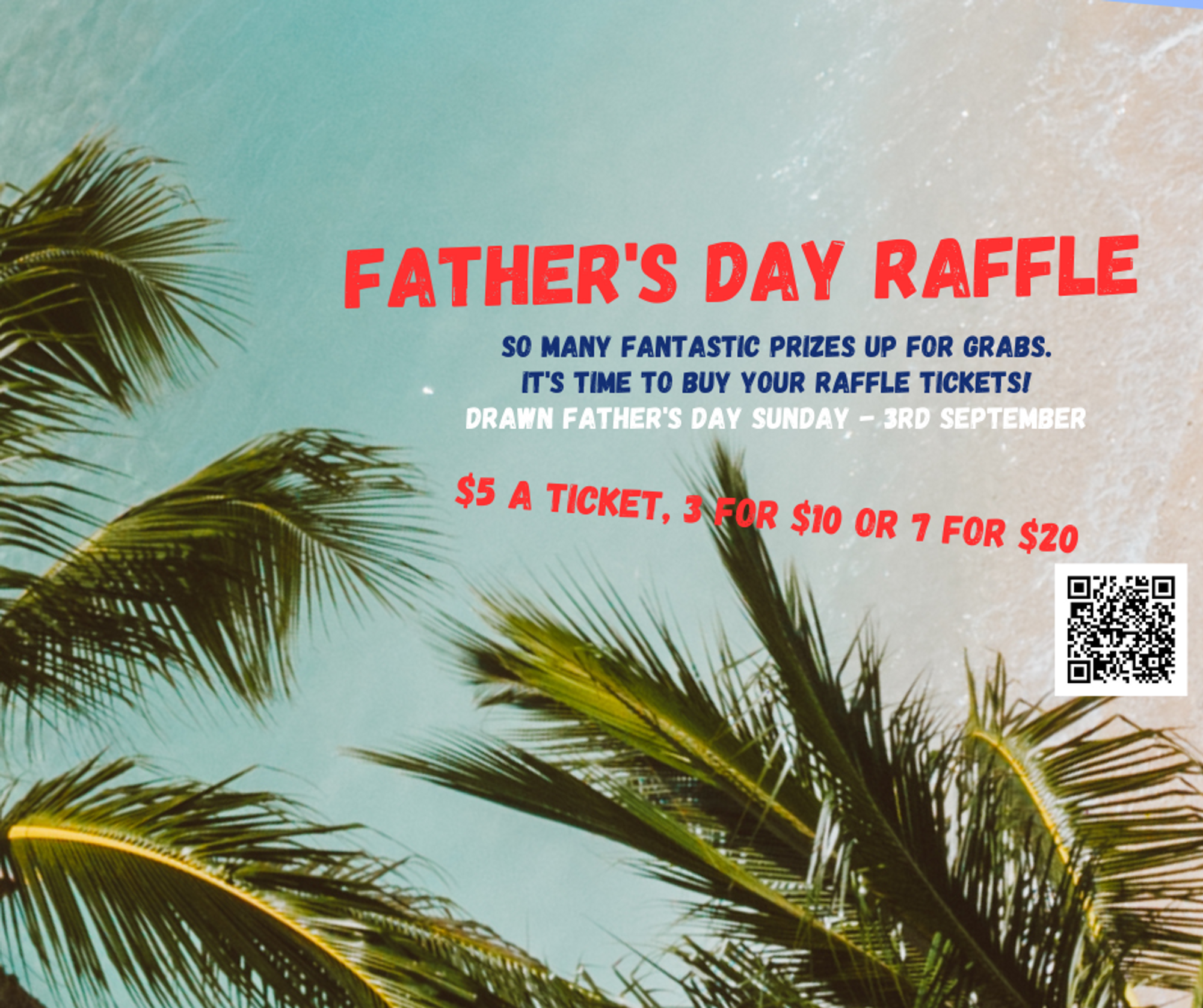 Father's Day Raffle Sign RaffleTix | Fathers Day Raffle