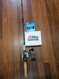 Abu Garcia Baitcaster combo and braid - Hero Image