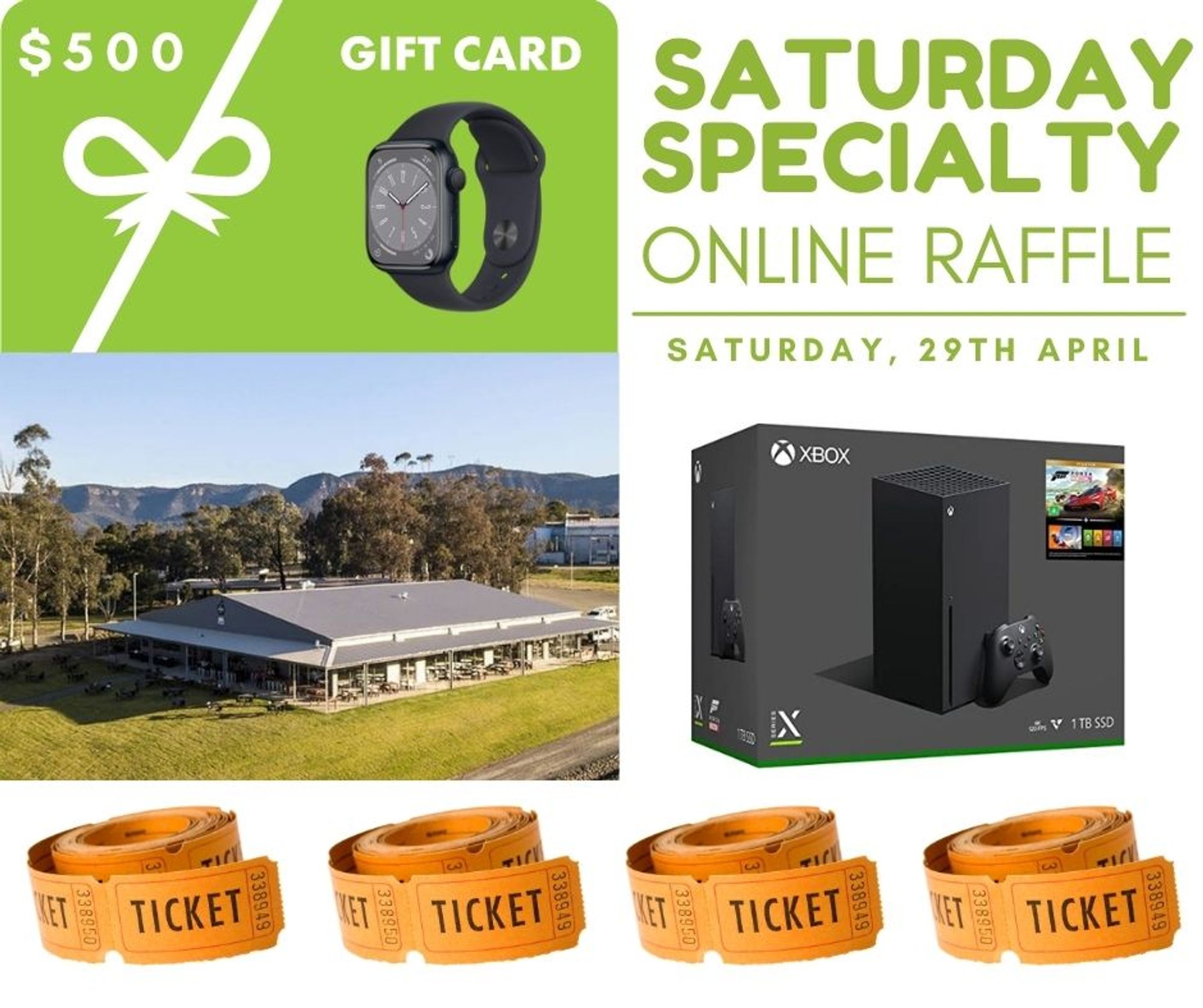 Saturday Specialty Online Raffle